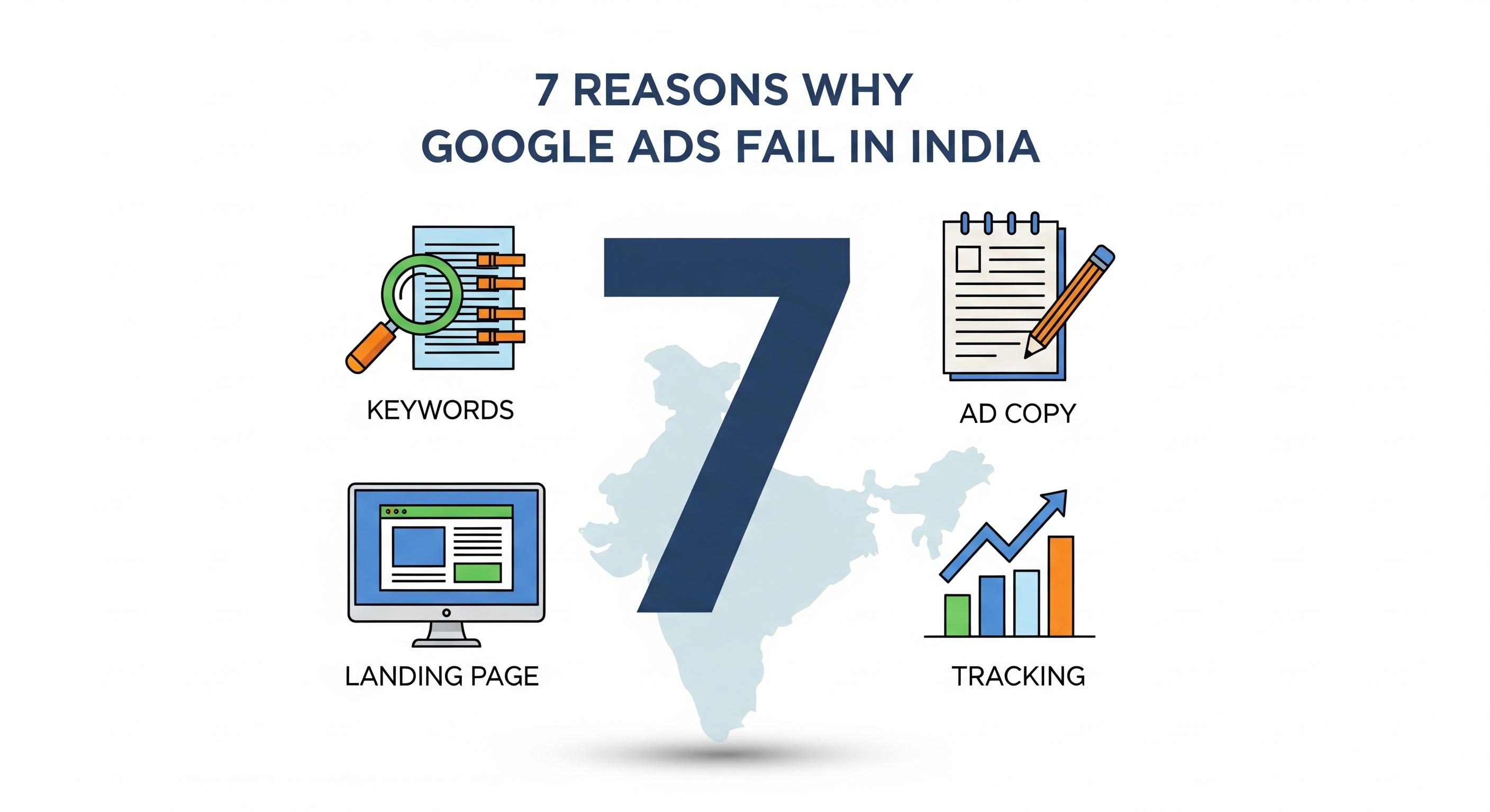 7 Reasons Your Google Ads Aren't Converting in 2025 (And How Indian Businesses Can Fix Them)